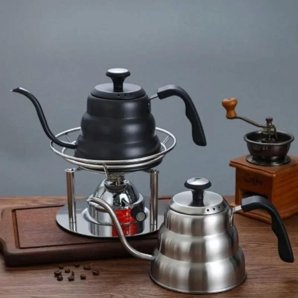 1L  Capacity Coffee Kettle Stainless Steel Gooseneck Pot NEW Drip Kettle  Coffee Brewing