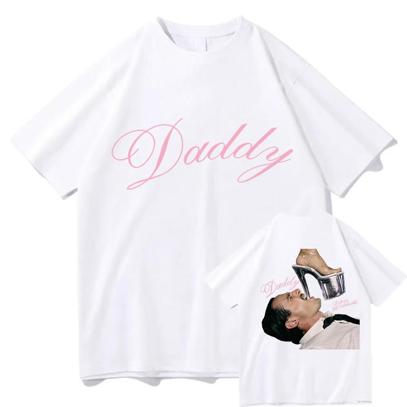 Ashnikko Victoria DADDY 2025 Hip Hop Novelty T-Shirt Pure Cotton TShirt Short Sleeve Summer Men Women Aesthetic Tops Tee Clothes