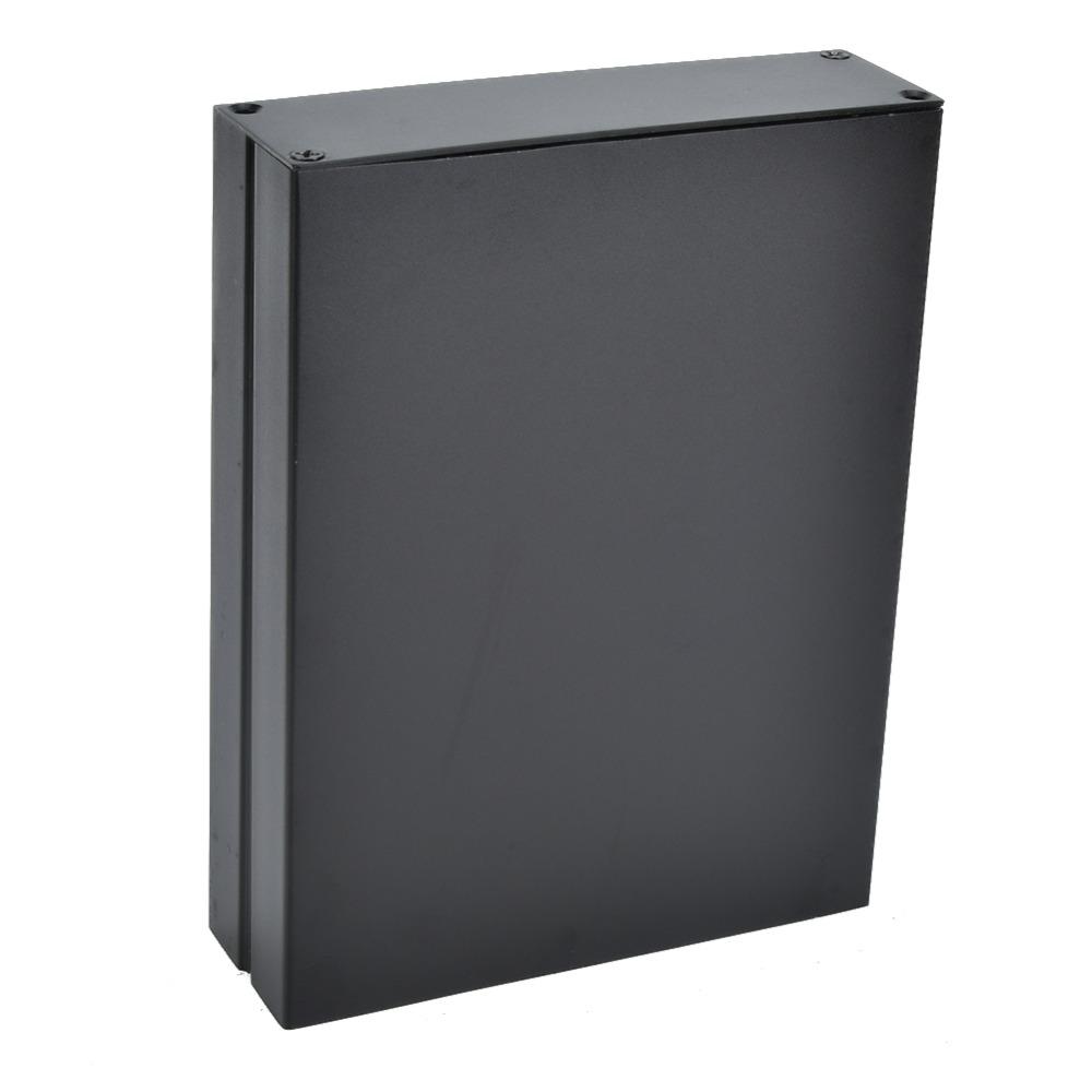 Aluminum Electronic Project Box Black PCB Aluminum Box Aluminum Enclosure  Instrument Cooling