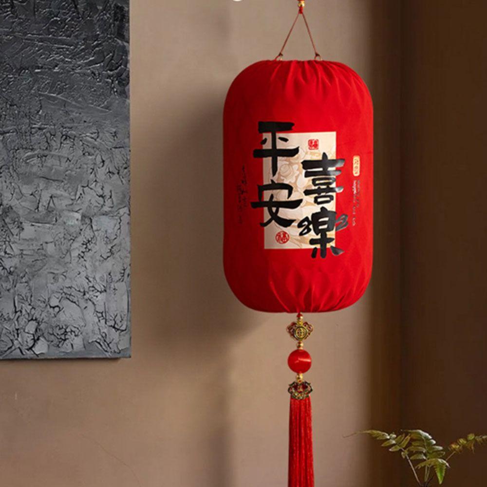 Red Snake Year Lantern Hanging Ornament New Year Hanging Lantern  Spring Festival