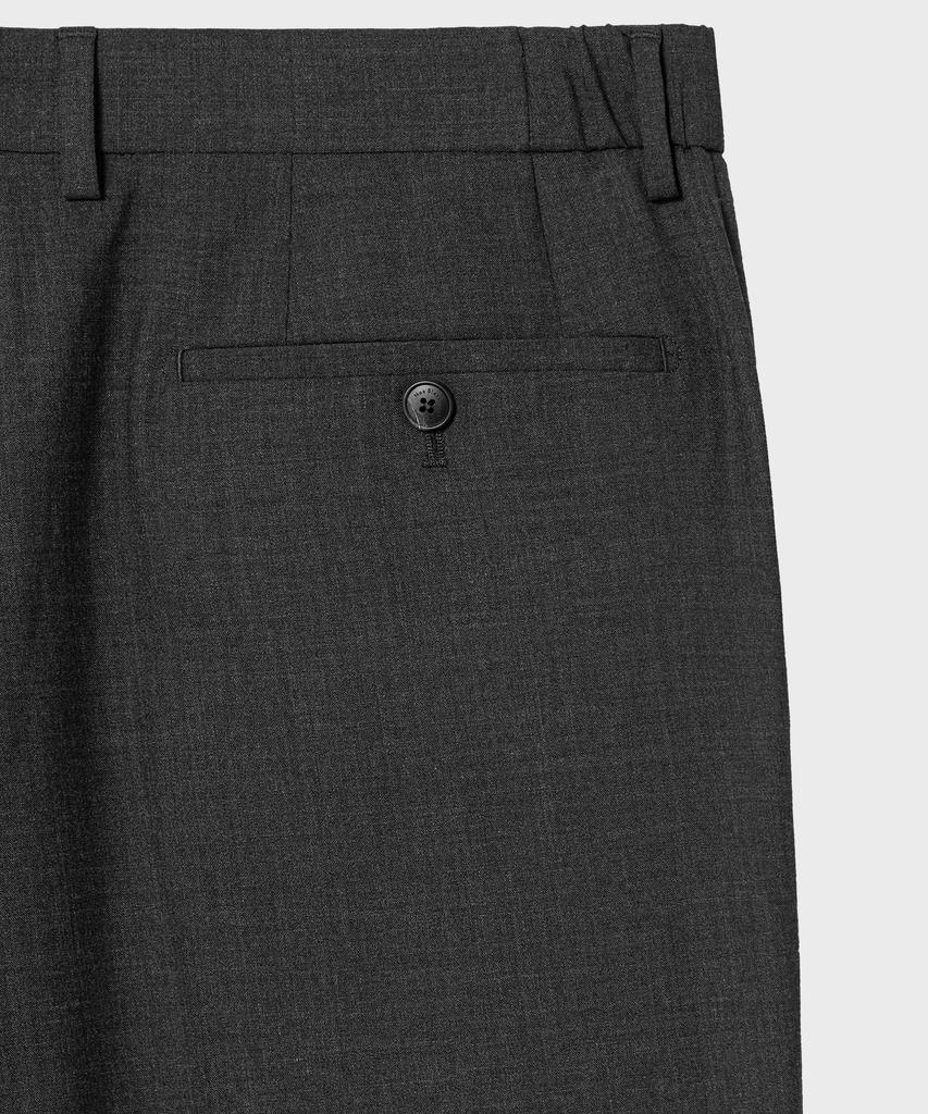 NONBLANK W29 Washable Semi-Wide Fit Slacks_Charcoal