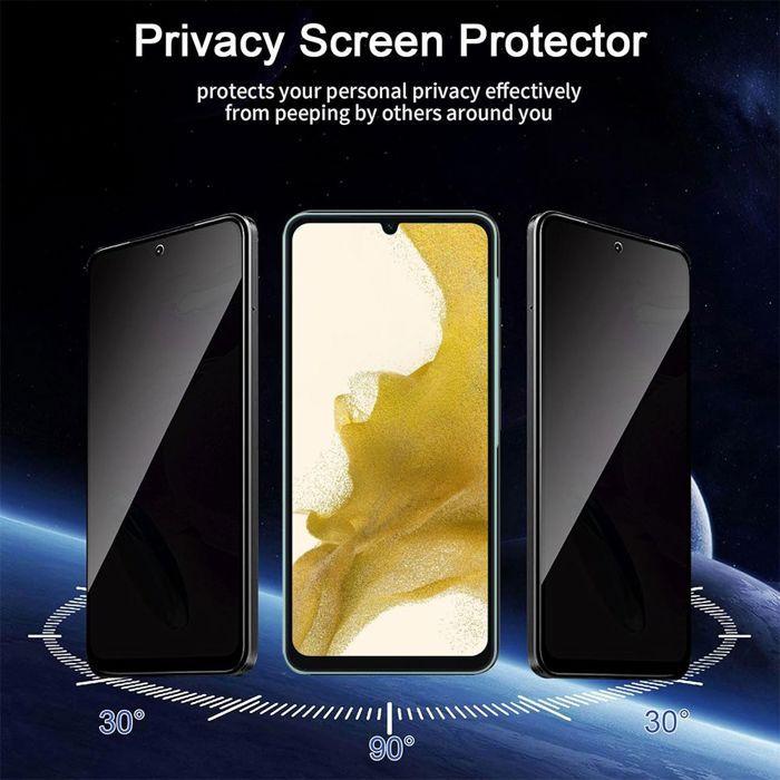 Verres Trempés - BOOLING - Compatible Samsung Galaxy A17 - Anti-Espion - Antichoc - Résistant aux Rayures