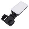 RGB LED Video Light for Phone with Back Clip Rotating 5 Color Temperature 2000mAh Battery Portable Full Color Selfie