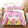 New Shikimori's Not Just A Cutie Bedding Set Cartoon Anime Three-piece Set Adult Kid Bedroom Duvetcover Sets Camas Dormitorio