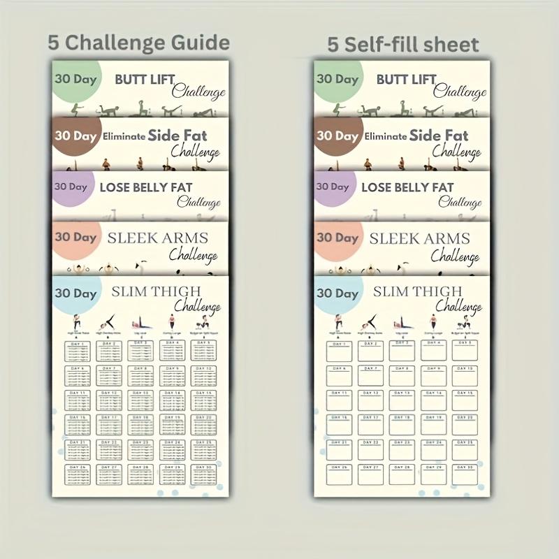 

30-Day Office Schedule Planner | 10pcs Daily Work Study Plan for Time & Goal Management, Unframed 8x10in