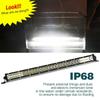 20Inch Spot Flood Beam LED Work Light Bar 1200W High Power Driving Lamp With Mounting Brackets