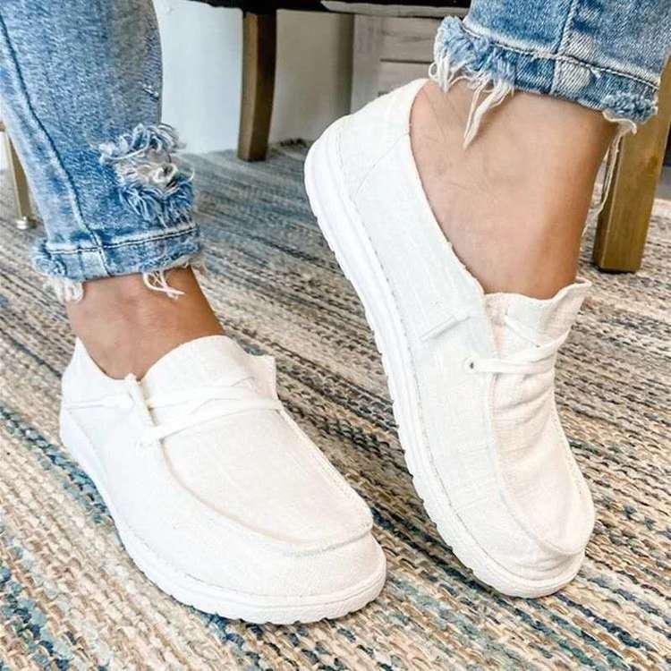 Women's Large Casual Lace-Up Loafers for All Seasons, 2020 Autumn Collection