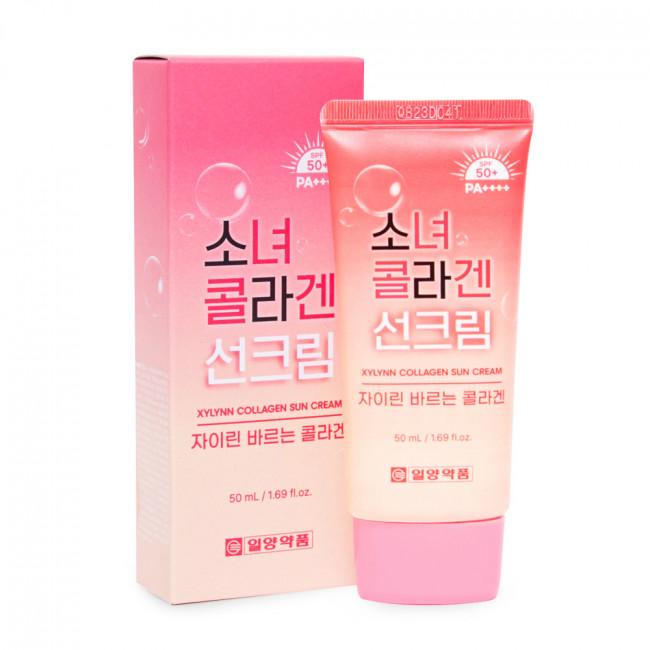 

Il-YANG PHARM Xylynn Collagen Sun Cream SPF50+ PA++++, корейская косметика, Kbeauty, пробник
