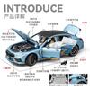 1:24 BMW M8 Gran Coupe F93 Supercar Alloy Sports Car Model Diecast Metal Home Decoration & Collectibles Hobby Display Ornaments