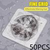10/30/50PCS Filter for Bathroom Sink Bath Stopper Drain Sticker Bathroom Mesh for Hair Bath Stopper Drain Hair Catcher