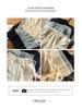 Women's Ice Silk White Wide-Leg Pants - Summer 2025 Collection