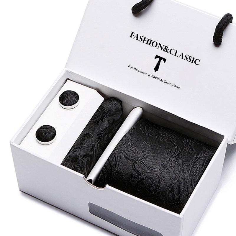 Men's 5-Piece Tie Gift Box: Formal & Wedding Attire
