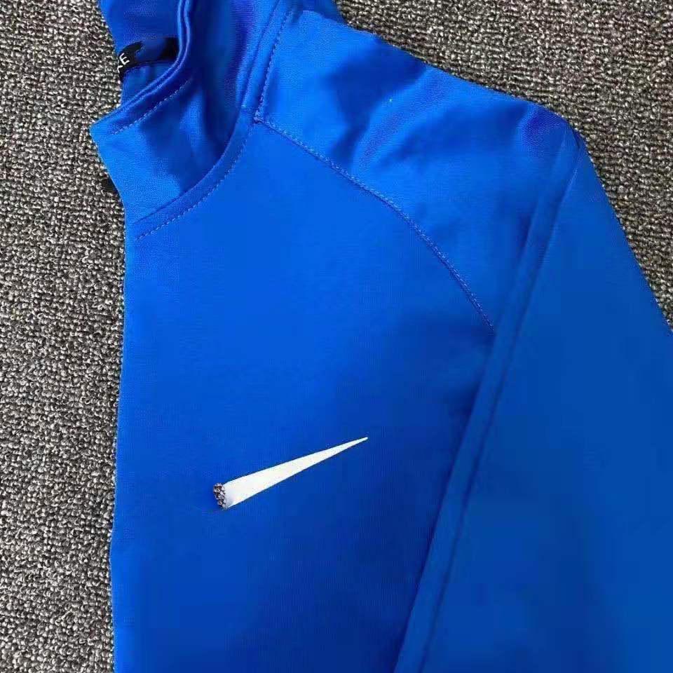 Top de Antrenament Rezistent la Vânt, cu Mânecă Lungă, cu Uscare Rapidă, pentru Bărbați și Femei, pentru Toamnă/Iarnă - Cu Fermoar pe Jumătate, Echipament pentru Alergare și Fitness