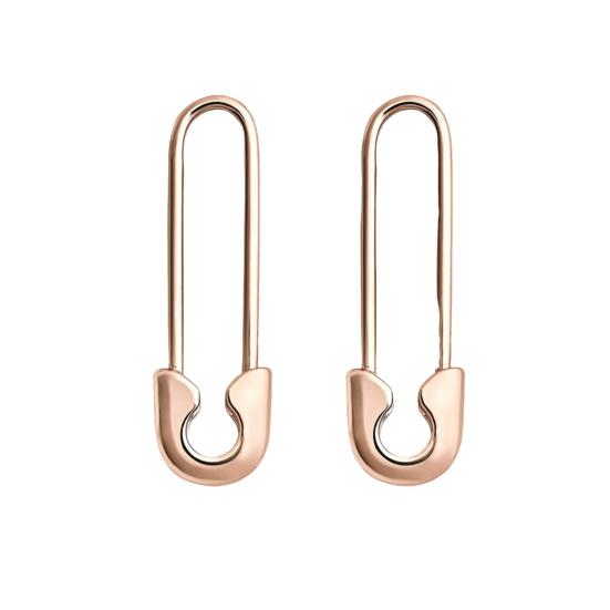 1 pár Dámské náušnice Vyhloubený špendlík Tvar Leštěný Galvanický kov Lehký Každodenní život Festivaly Večírky Termíny Šperky do uší