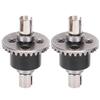 4pcs Plastic Gear Box2pcs Metal Differential Set for WLtoys 144001 1/14 Remote Control Car