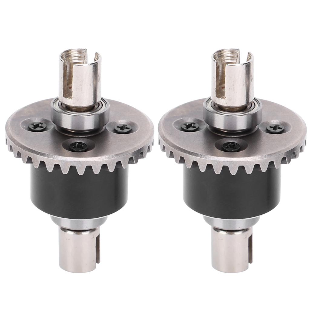 4pcs Plastic Gear Box2pcs Metal Differential Set for WLtoys 144001 1/14 Remote Control Car