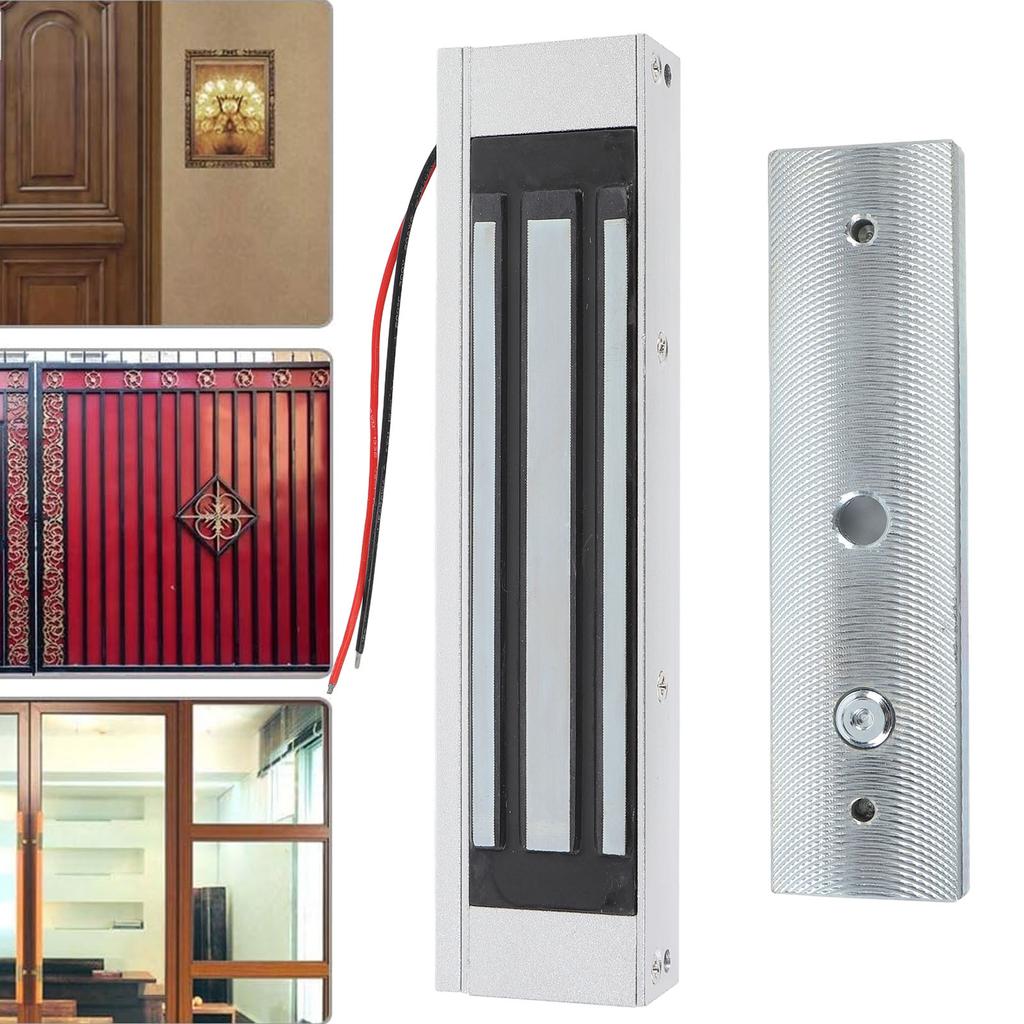 Electromagnetic Lock Waterproofing 396lbs 180kg Holding Force 12V Electric Magnetic Lock for Access Control System