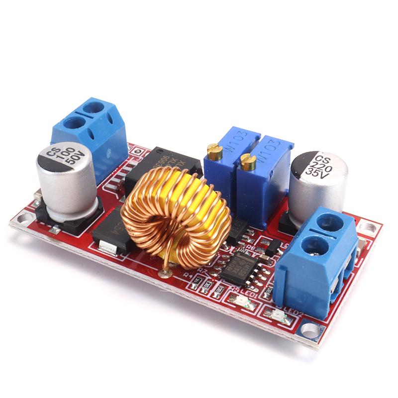 XL4015 5A 75W Buck Converter Module DC 4-38V to 1.25-36V Step Down Power Supply for LED Driver Solar Motor Controller UPS DIY