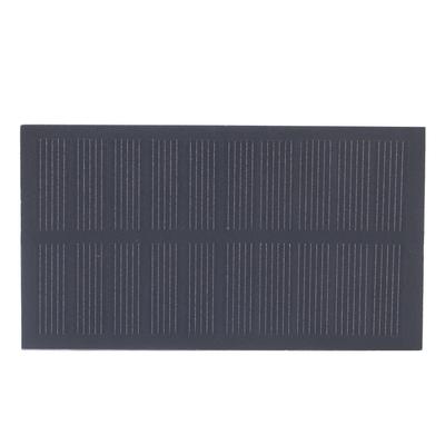 Piccolo Pannello Solare Silicio Monocristallino Modulo Portatile a Cella Solare per Ricarica Batterie 3.7V 1W