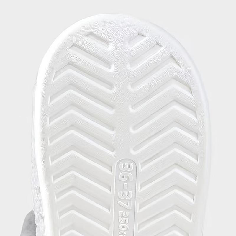 Men's Oversized Winter Slippers Thick Non-Slip EVA Sole Heated Fleece Lining Indoor Outdoor