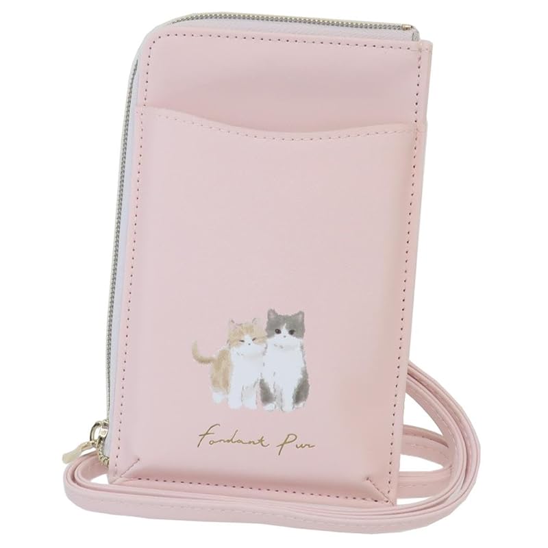 

fondant puree smartphone pouch shoulder cat