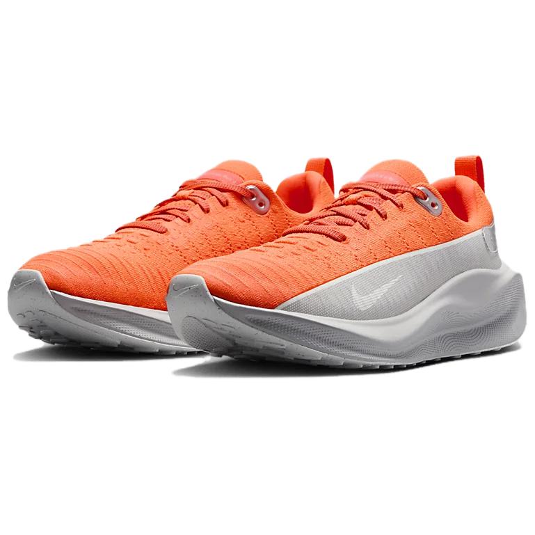 New Nike React Infinity Run 4 Premium Hyper Crimson Light Silver Photon Dust Metallic Silver HQ2934-800
