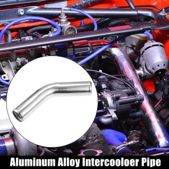 Car OD 1.75  Leg Length 4  Intercooler Pipe Intake Tube 45 Degree Bend Elbow