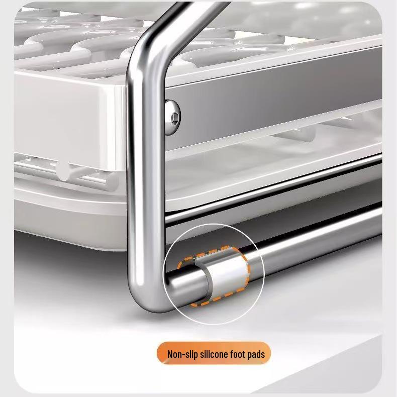 Multi-layer Kitchen Countertop Dish and Plate Organizer Rack