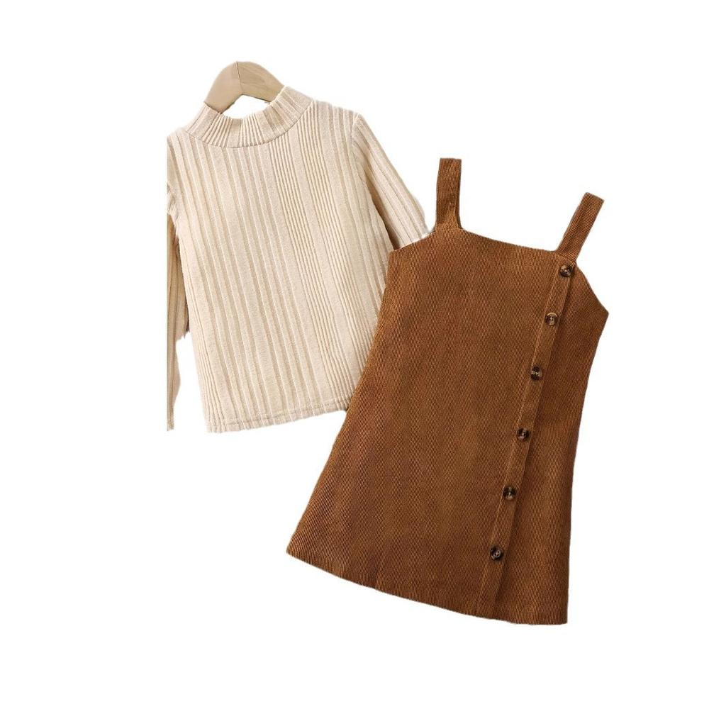 Girls' Fashion Sets - Autumn-Winter Children's Casual Sets