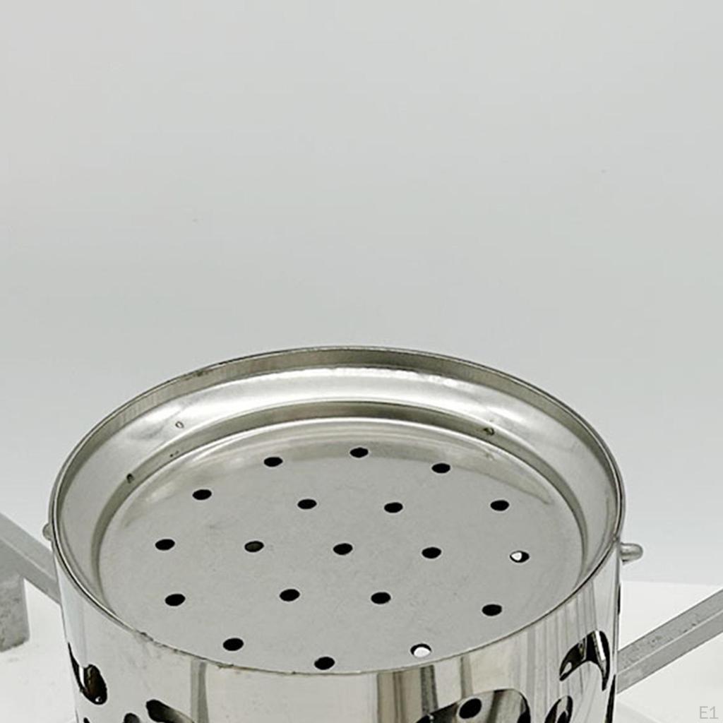 Camping Heater Cover, Warming Furnaces Hood,Hollow with Lid,Supplies,Tent Heating Cover for