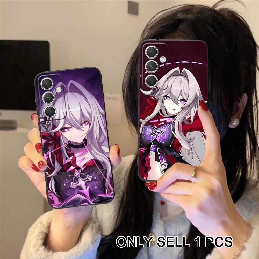 HSR Thelema Mattes TPU-Handyhülle für Samsung Galaxy S26 S25 S24 S23 S22 S21 S20 Note20 Plus FE Ultra Buntes Cover