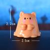 Cute Little Animal Moss Miniature Ornaments Cute Ghost Pig and Rabbit Accessories