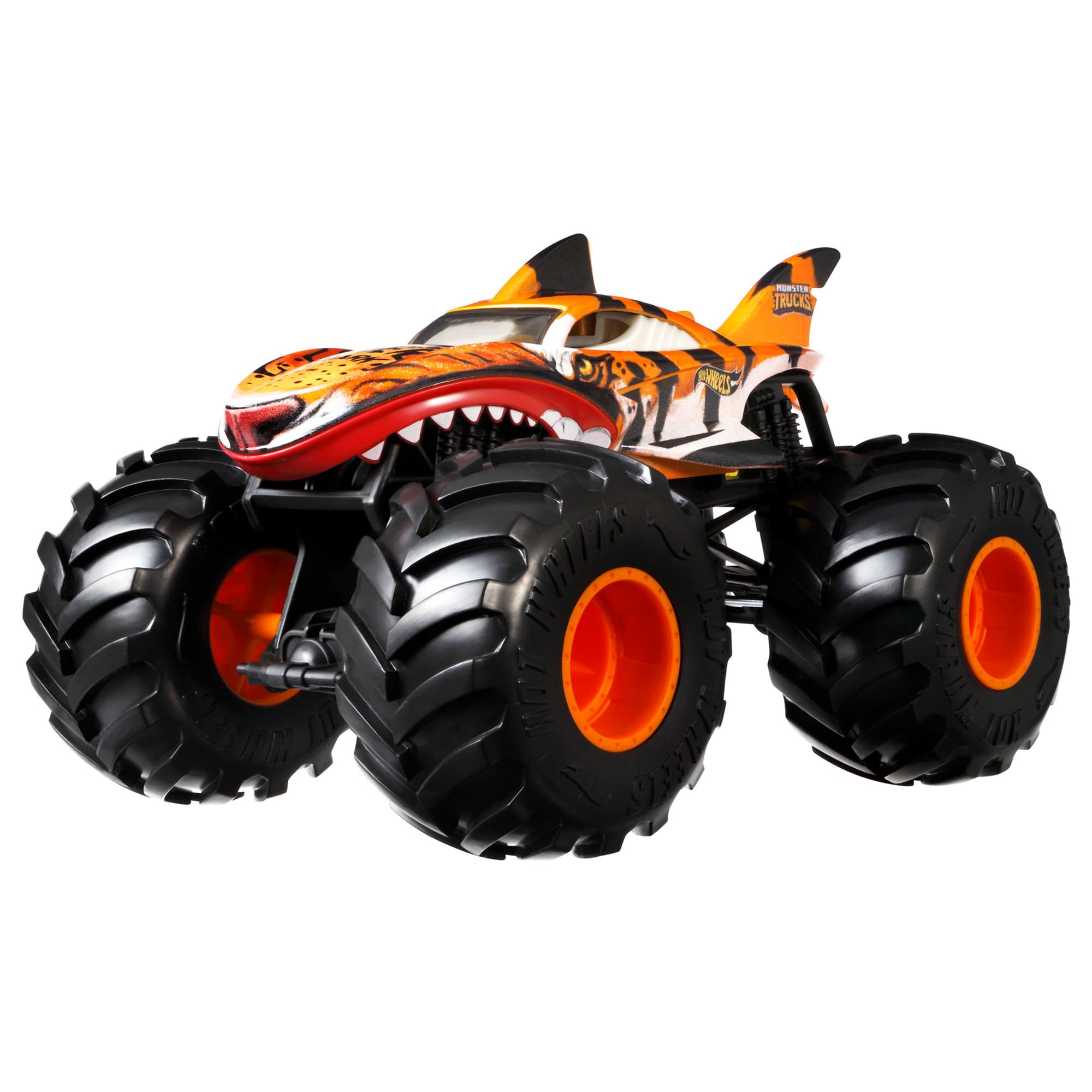 

Hot Wheels Monster Truck Большой размер Тигровая акула [Мини-машина 1:24] [3 и выше] GWL14