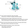 Early Education Intelligent Recording Dog Touch Sensing Singing Human-Machine Interaction Lighting Children'S Toys Robot Dog