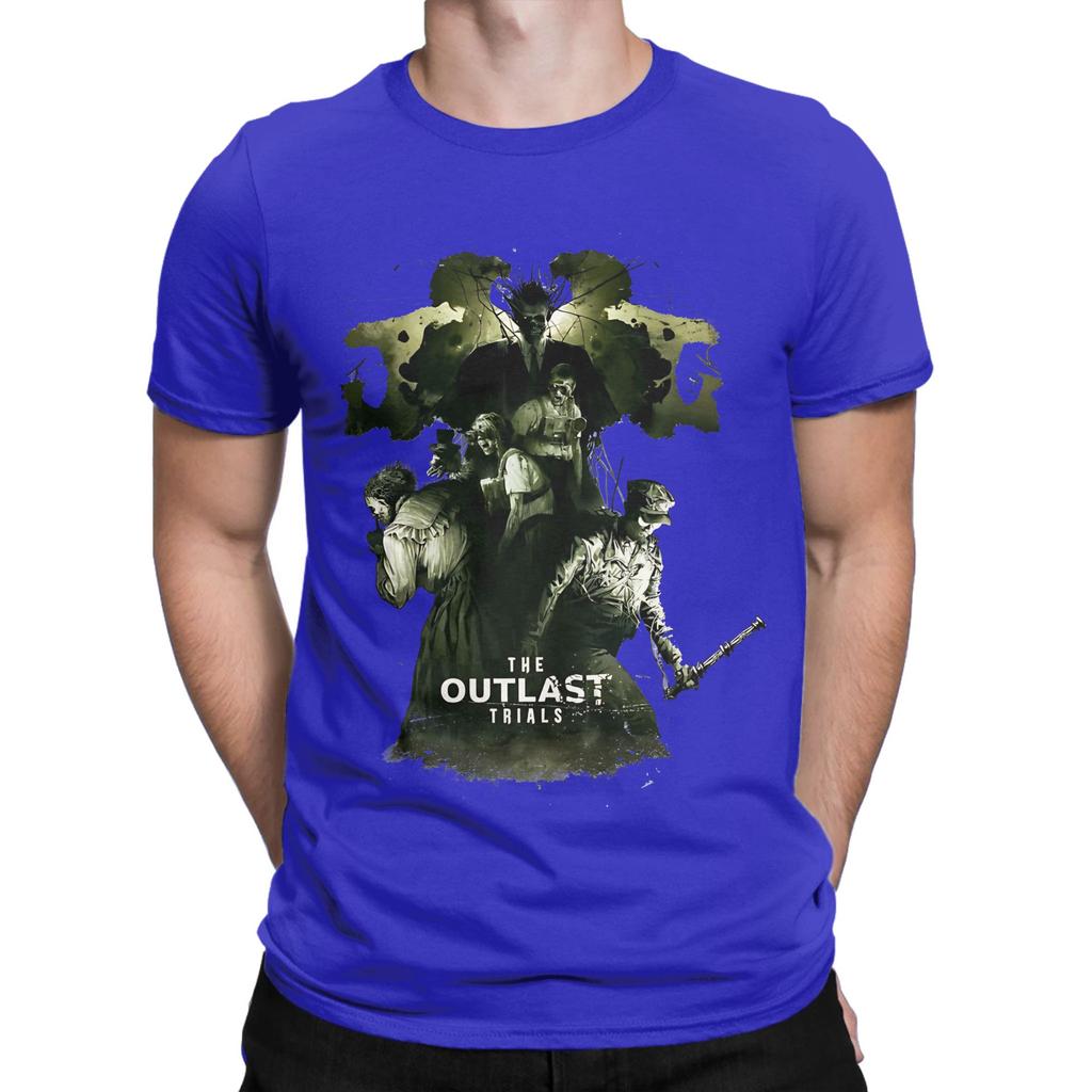 The Outlast Trials Artwork Unisex T Shirt Cool Tees Short Sleeve O Neck Tshirt 100 Cotton Gift Idea Clothing