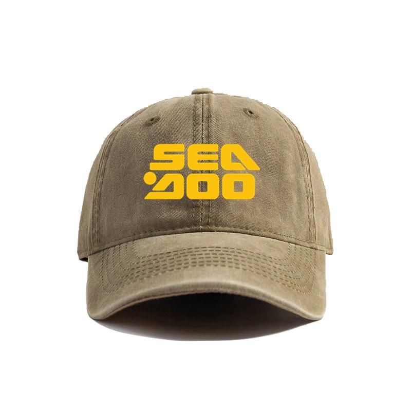 Sea Doo Unisex Cap Distressed Hats Seadoo Baseball Caps Unisex Retro Outdoor Summer Adjustable Hats MZ-139