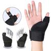 1Pcs Thumbs Support Adjustable Wrist Protector  Double Spring Support Sport Sprain Injury Tendon Recovery Finger Brace Men Women
