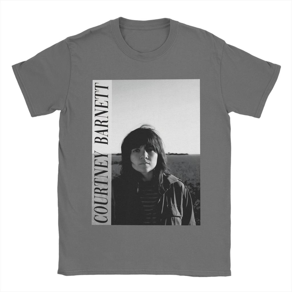Courtney Barnett Australian Singer TShirt for Unisex Vintage 100 Cotton Tees Crew Neck Short Sleeve T Shirt Graphic Clothes