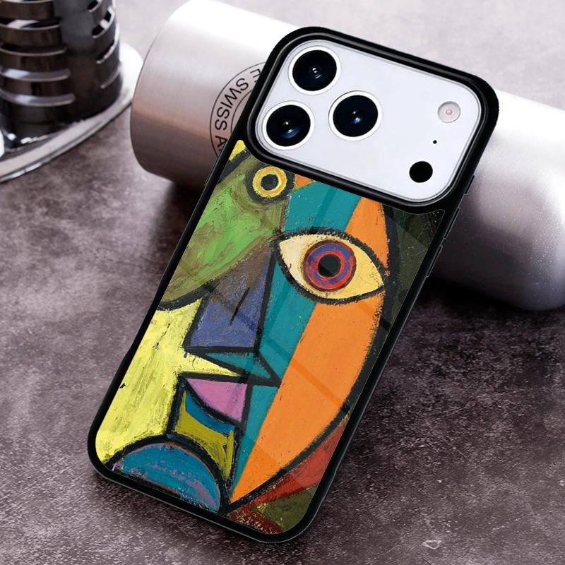 Picasso Abstrakte Kunst Malerei Handyhülle für iPhone 17 16 15 Pro Max Air 14 13 12 11 Plus Stoßfeste Capa Hülle