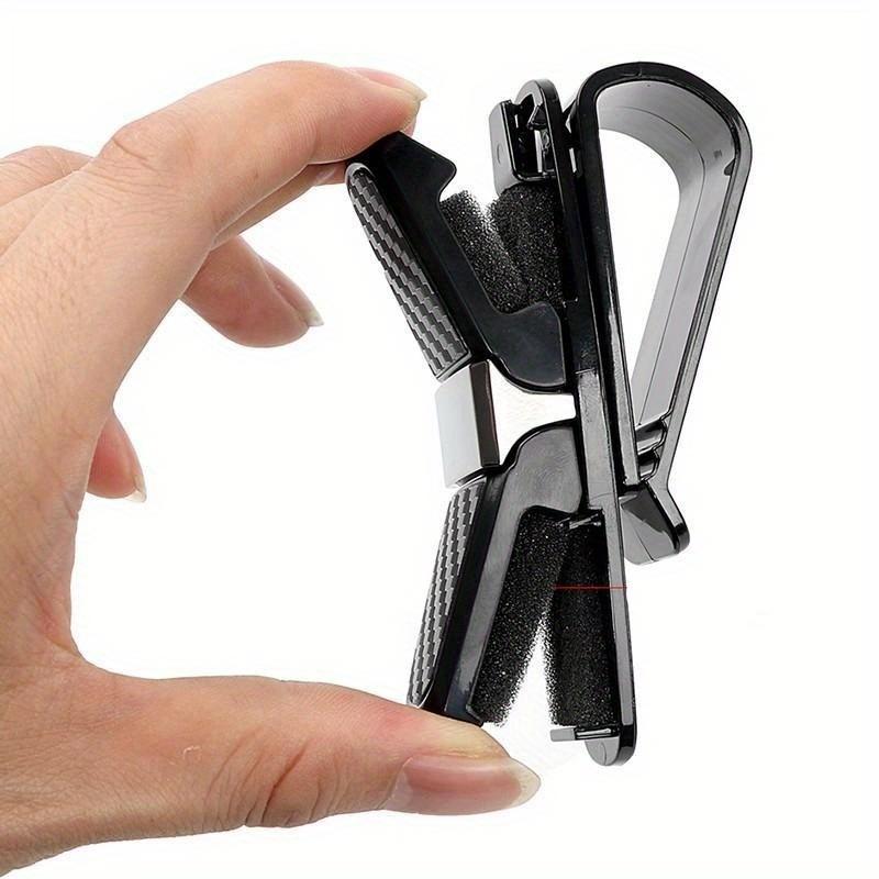 2Pcs Car Glasses Clip, Portable Ticket Clip, Card Clip, Car Visor, Sun Frame, Sunglasses Clip.