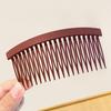 AISHG Women Fashion Hair Comb Large Simple Hairpin Bangs Fixed Arrangement Broken Hair Accessories Back Head Hair Comb Headdress