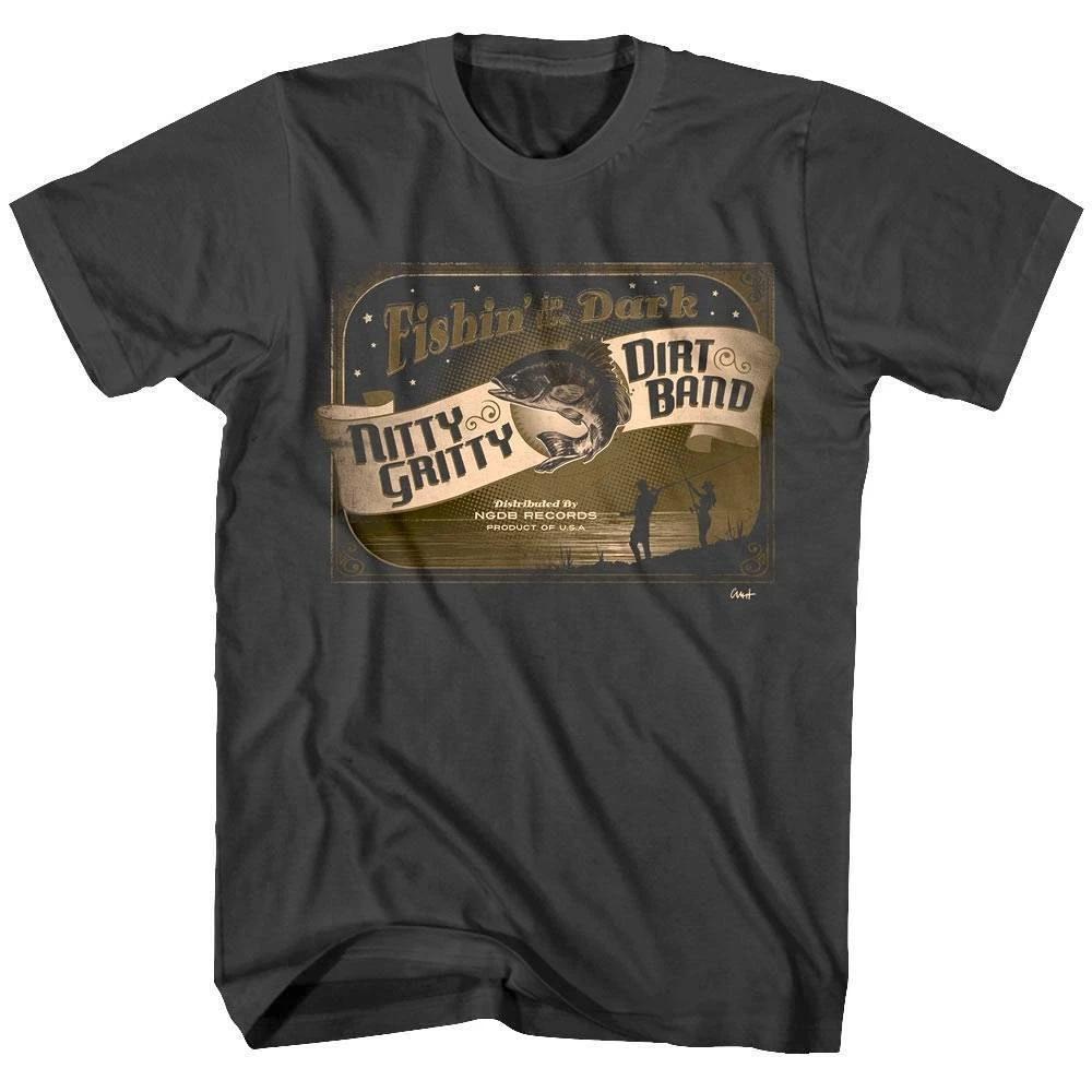 Nitty Gritty Dirt Band Fishin in the Dark Men s T Shirt L