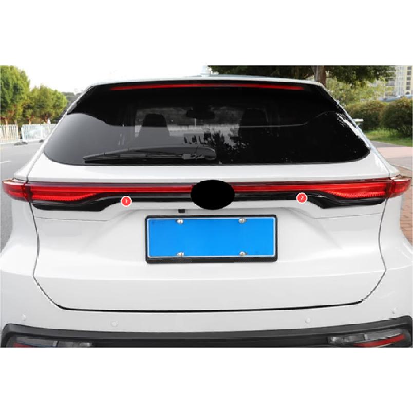 Глянцевая Черная Крышка Заднего Фонаря для -2024 Toyota Harrier Venza
