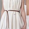 Sommer Perle Dünner Taillen Seilgürtel für Kleider – Damenmode Accessoire im Schlichten Stil