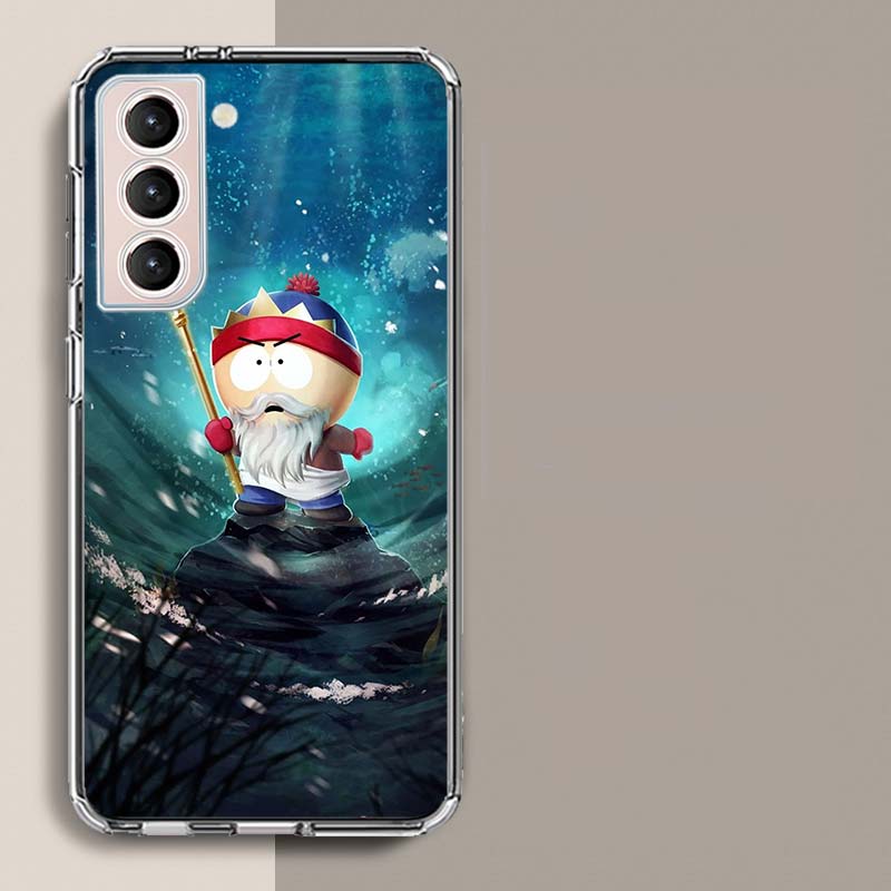 Cool S-South P-PARK Phone Case For Samsung Galaxy S25 Edge S24 S23 FE S21 S20 S10 Plus S22 S26 Ultra Cover Clear Cases TPU Capa