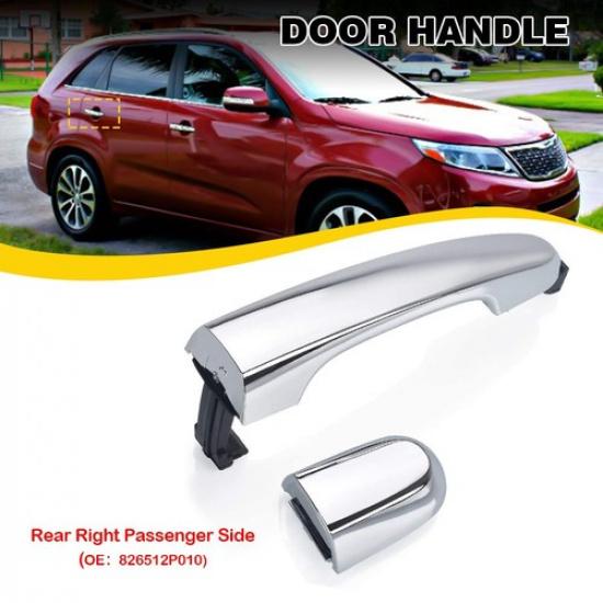For 2011-15 Kia Sorento Car Exterior Rear Right Outer Door Handle Passenger Side