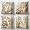 1/4pcs Easter Pillow Covers with Bunny Lamb and Chick Designs Sofa Bed Cushion Cover Sleeping Pillowcase Home Bedroom Decoration