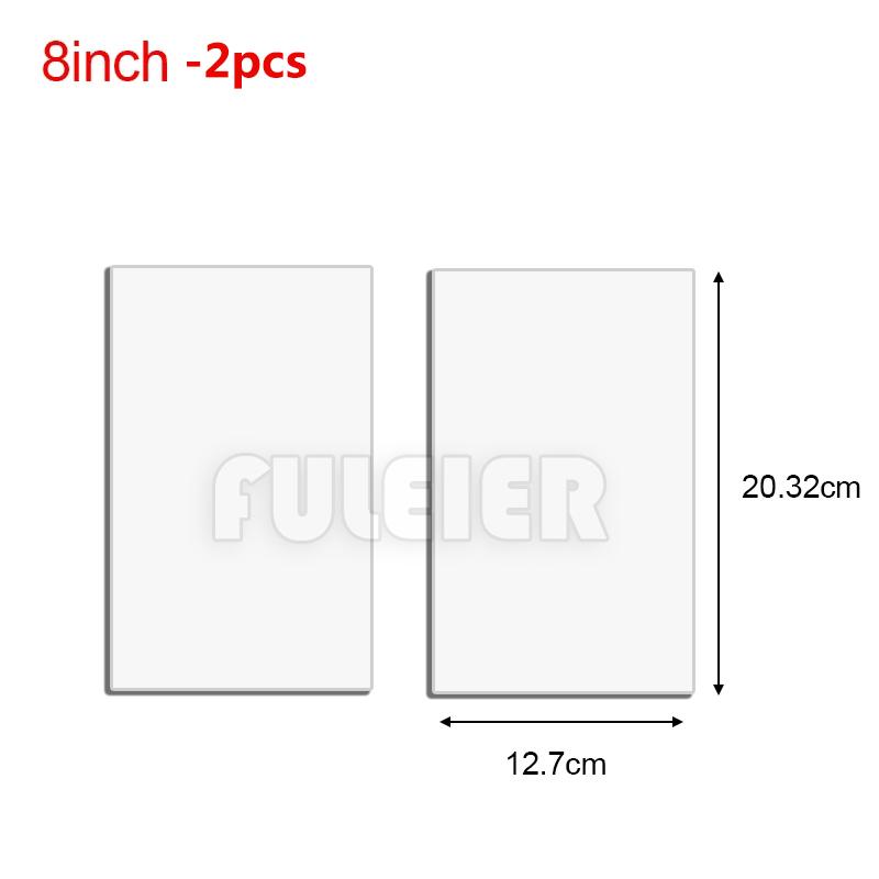 

2pcs Rectangle Acrylic Art Blank Board Cake Acrylic Cake Cream Scraper Cake Mold Decoration Tool Cake Tray Stand Baking Tool
