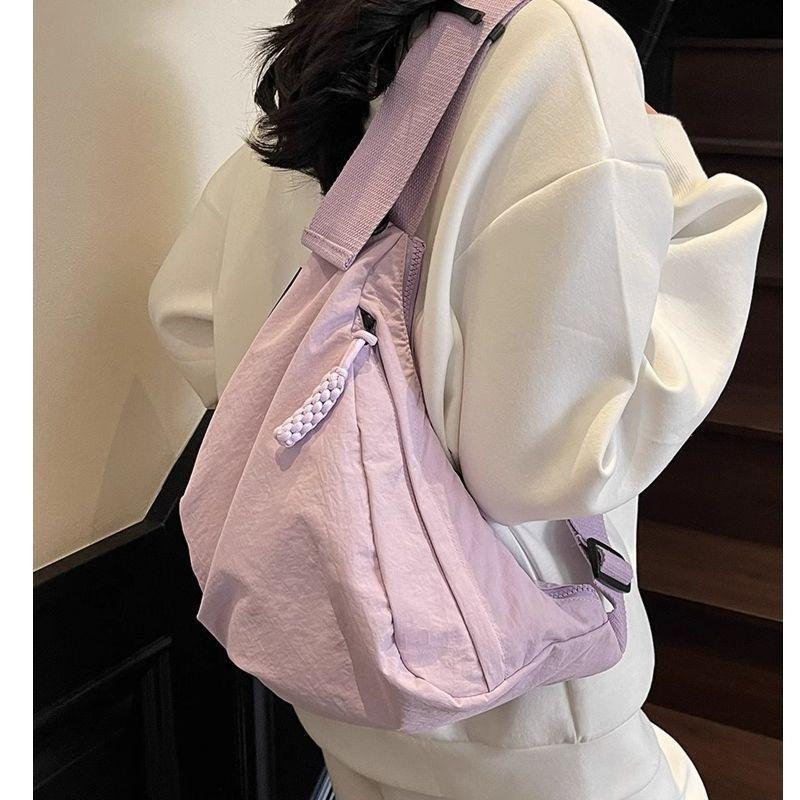 Große Kapazität Teigtaschenbeutel Damen neue leichte Umhängetasche Nylon Pendlertasche Sport Radtasche