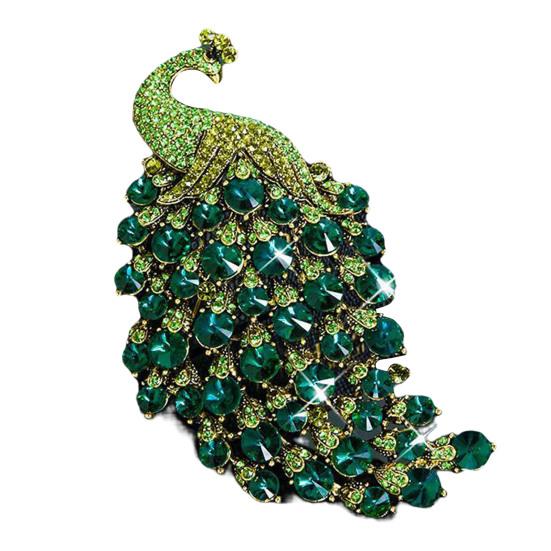 

Брошь-булавка Гальваника Colorfast Dress Up L зелёный